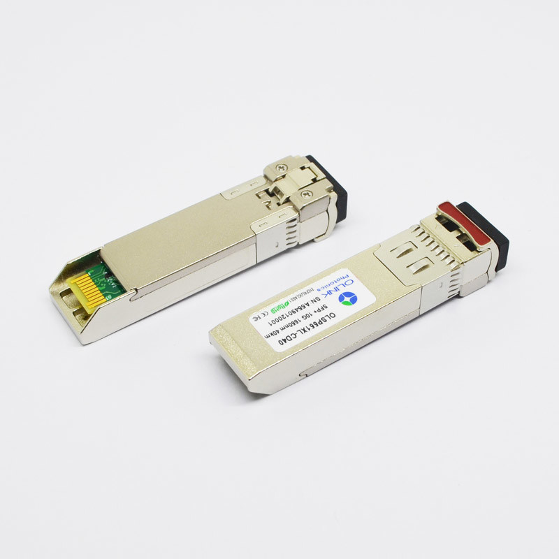 Telecommunication 1550nm 40km 10G SFP+ ER Transceiver Module DOM SMF Dell Compatible